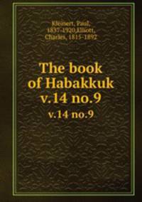 The book of Habakkuk. v.14 no.9