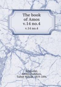 The book of Amos. v.14 no.4