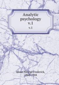 Analytic psychology. v.1