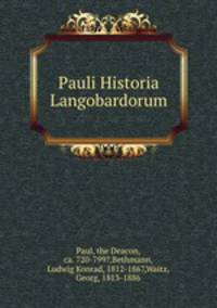 Pauli Historia Langobardorum