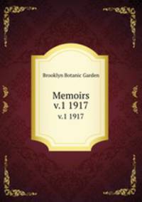 Memoirs. v.1 1917