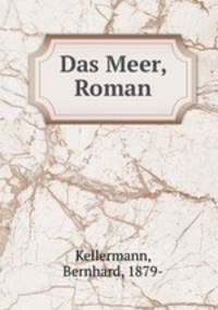 Das Meer, Roman