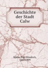 Geschichte der Stadt Calw