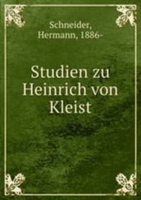 Studien zu Heinrich von Kleist