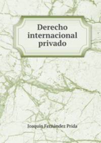 Derecho internacional privado