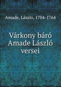 Vrkony br Amade Lszl versei