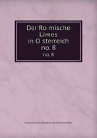 Der Romische Limes in Osterreich. no. 8