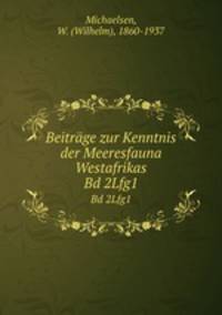 Beitrge zur Kenntnis der Meeresfauna Westafrikas. Bd 2Lfg1