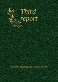Third report