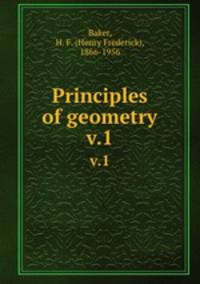 Principles of geometry. v.1