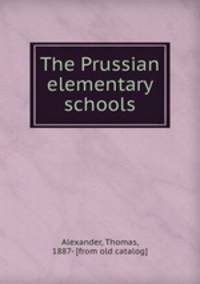 The Prussian elementary schools