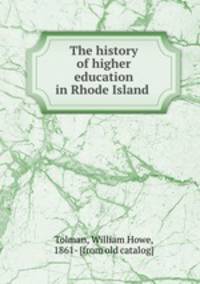 The history of higher education in Rhode Island