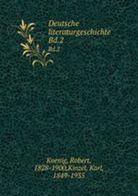 Deutsche literaturgeschichte. Bd.2