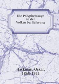 Die Polyphemsage in der Volksuberlieferung