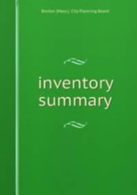 inventory summary