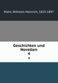 Geschichten und Novellen. 4
