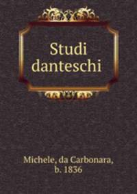 Studi danteschi