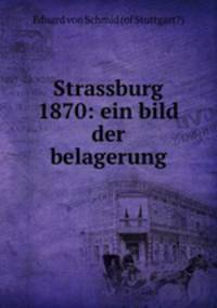 Strassburg 1870: ein bild der belagerung