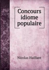 Concours idiome populaire