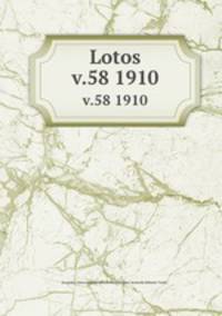 Lotos. v.58 1910