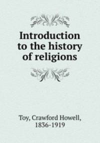 Introduction to the history of religions