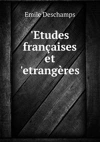 Etudes franaises et etrangres