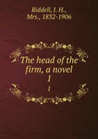 The head of the firm, a novel. 1