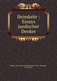 Heimkehr : Essays juedischer Denker