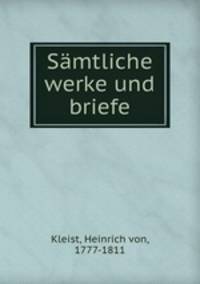 Smtliche werke und briefe