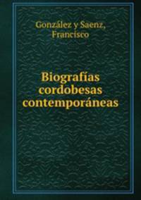 Biografas cordobesas contemporneas