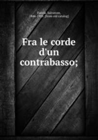 Fra le corde d`un contrabasso;