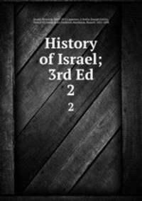 History of Israel; 3rd Ed.. 2