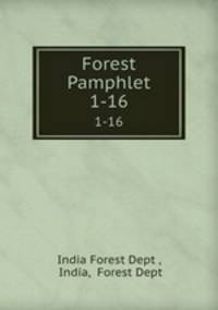 Forest Pamphlet. 1-16