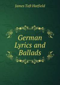 German Lyrics and Ballads
