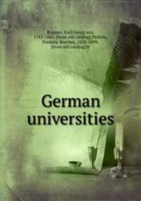 German universities