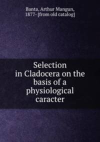Selection in Cladocera on the basis of a physiological caracter