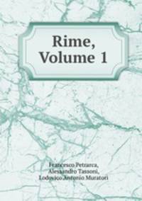 Rime, Volume 1