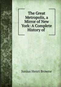 The Great Metropolis, a Mirror of New York: A Complete History of .