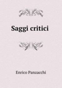 Saggi critici .