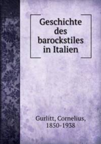 Geschichte des barockstiles in Italien