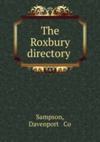The Roxbury directory .