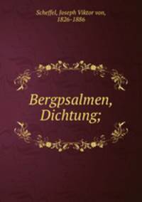 Bergpsalmen, Dichtung;