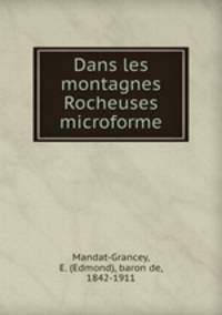 Dans les montagnes Rocheuses microforme
