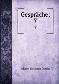 Gesprche;. 7