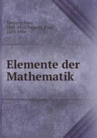 Elemente der Mathematik