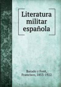 Literatura militar espaola