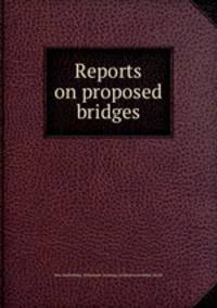 Reports on proposed bridges