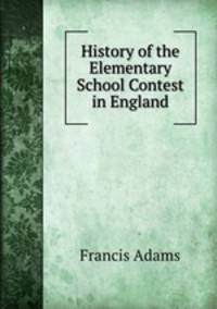 History of the Elementary School Contest in England