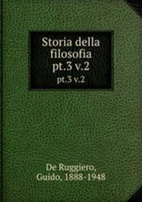 Storia della filosofia. pt.3 v.2