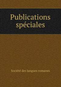 Publications spciales